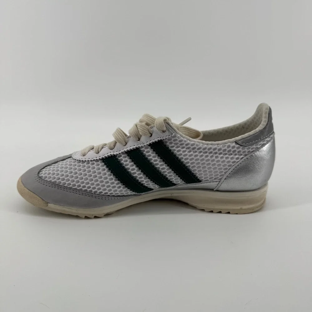 Adidas Kith SL 72 White Grey Silver Green AJQ4690 Women 6.5 Mens 5 Retro Sneaker